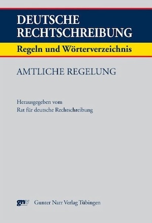 Cover der Amtlichen Regelung 2006